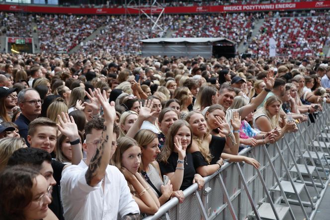 Koncert Jennifer Lopez w Warszawie (25.07.2025) - część druga. Organizatorem koncertu jest Prestige MJM