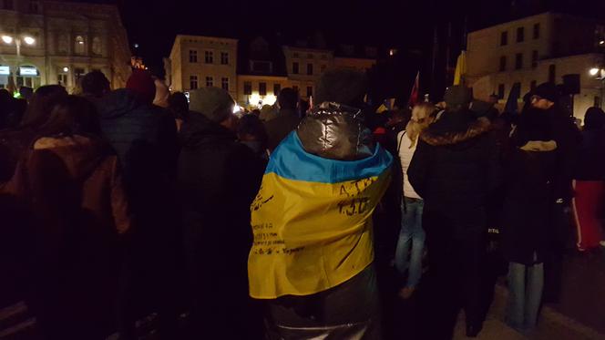 Bydgoszczanie solidarni z Ukrainą