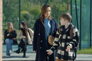 Barwy szczęścia, odcinek 3046. Kasia (Katarzyna Glinka), Ksawery (Bartosz Gruchot)