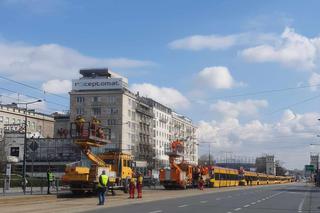 Zerwana trakcja na Al. Jerozolimskich! Tramwaje nie jeżdżą