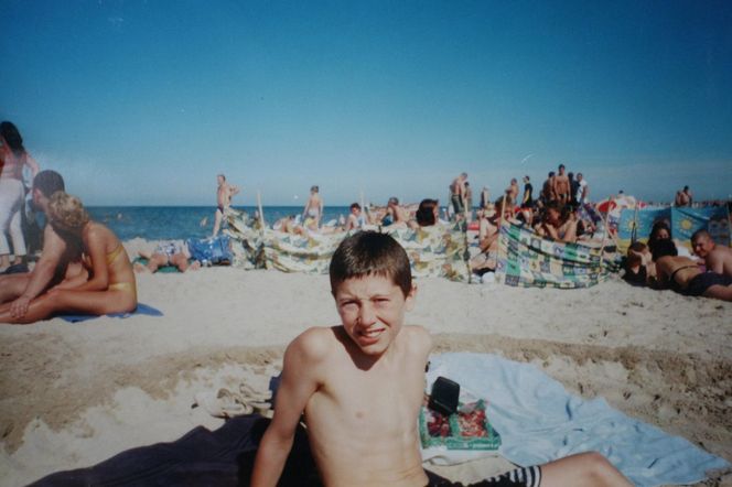 Robert Lewandowski z ojcem Krzysztofem