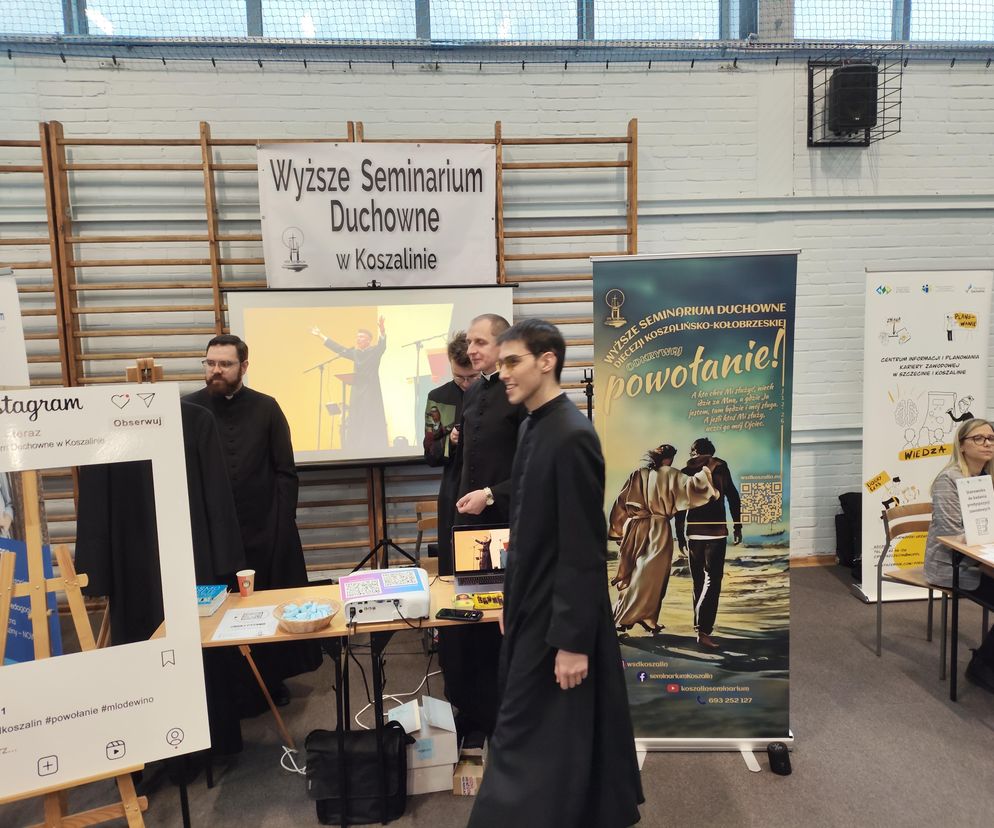Po raz pierwszy na targach edukacyjnych swoją ofertę zaprezentowało Wyższe Seminarium Duchowe w Koszalinie