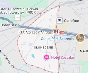 Google Maps - Szczecin osiedka 