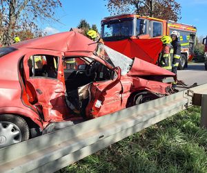 Dramat na drodze. Nie żyją dwie osoby, kolejne dwie są ranne