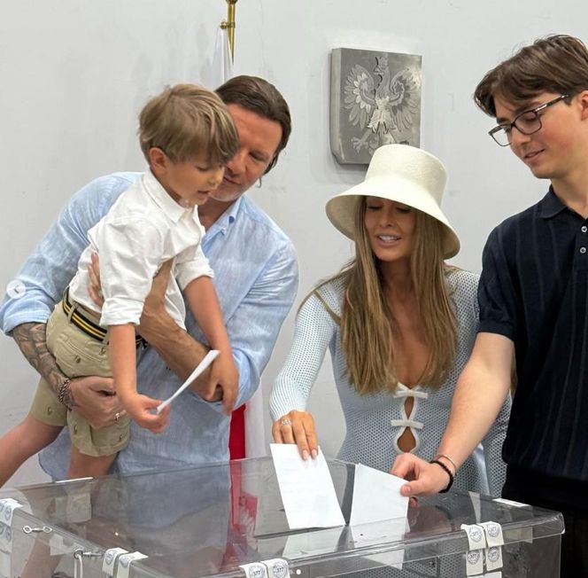 Małgorzata Rozenek-Majdan z rodzina