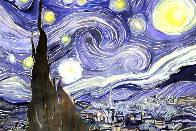 Gwiaździsta noc, Vincent van Gogh