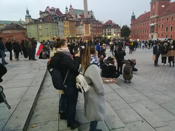 Protest kobiet w Warszawie 30.10.2020