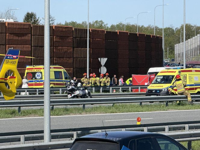 Dramat w Majdanie. Nie żyje motocyklista. Pasażerka walczy o życie