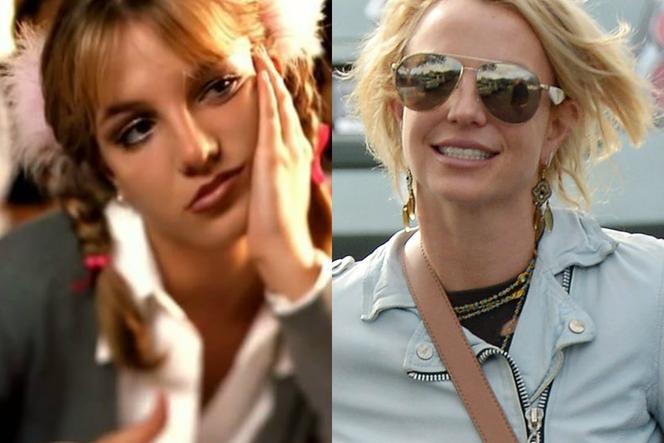Britney Spears kiedyś i dziś