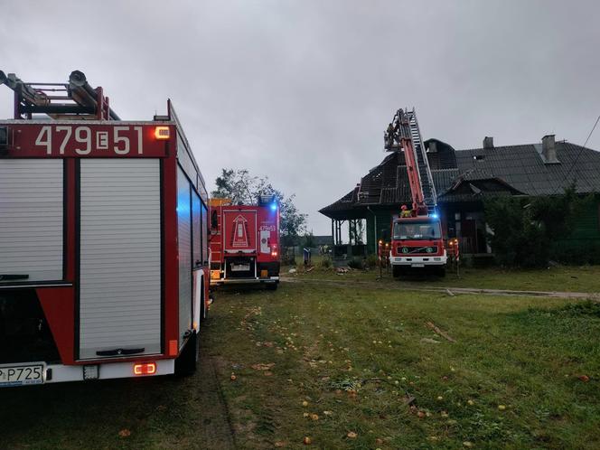 Trąba powietrzna w Łódzkiem. Zniszczenia w gminie Poświętne