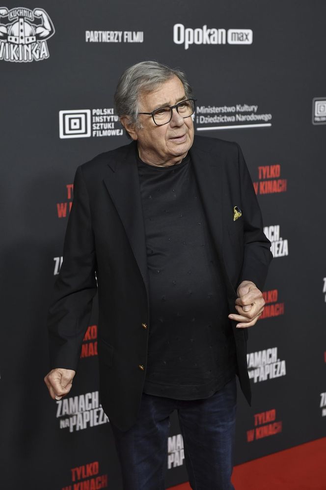 Gwiazdy na premierze filmu "Zamach na papieża" Władysława Pasikowskiego