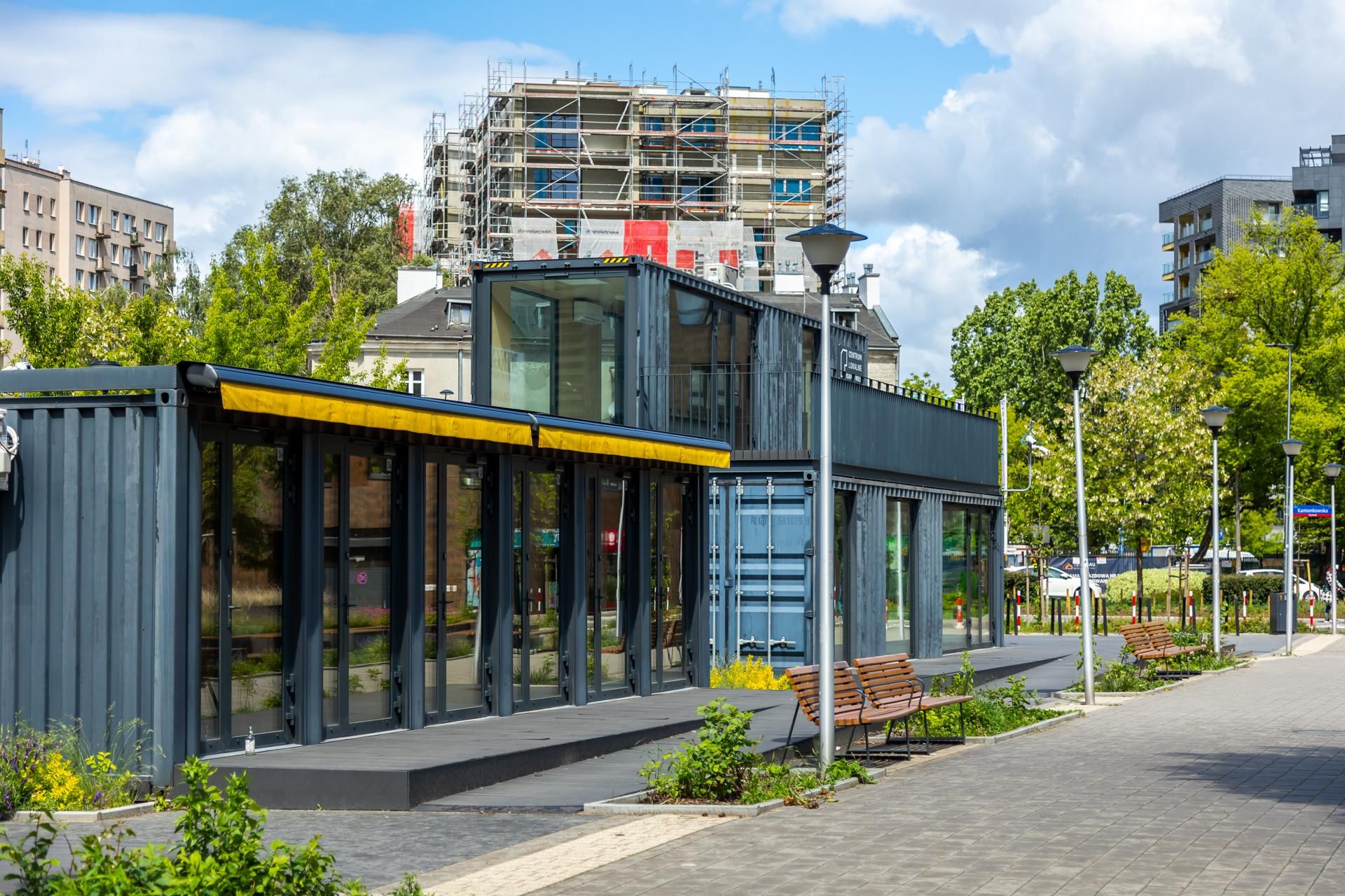 Centrum Lokalne Kamionek wiosną 2025 r.