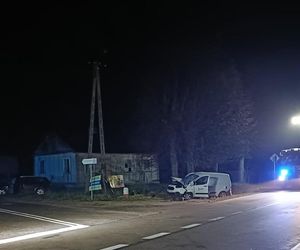 Pijany kierowca bez uprawnień doprowadził do czołowego zderzenia