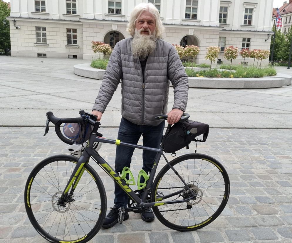 Kaliszanin Roman Wesołowski chce pokonać na rowerze 770 km w 77 godzin! To wszystko w szczytnym celu!