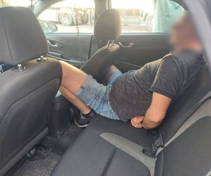 Kradzina ciężaróka znaleziona pod Mińskiem Mazowieckim
