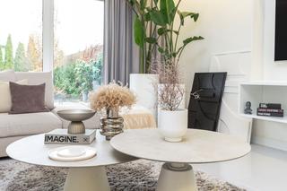 Dom w jasnych kolorach w Starych Bibicach