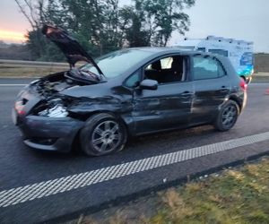 Dwie kolizje koło Kościana