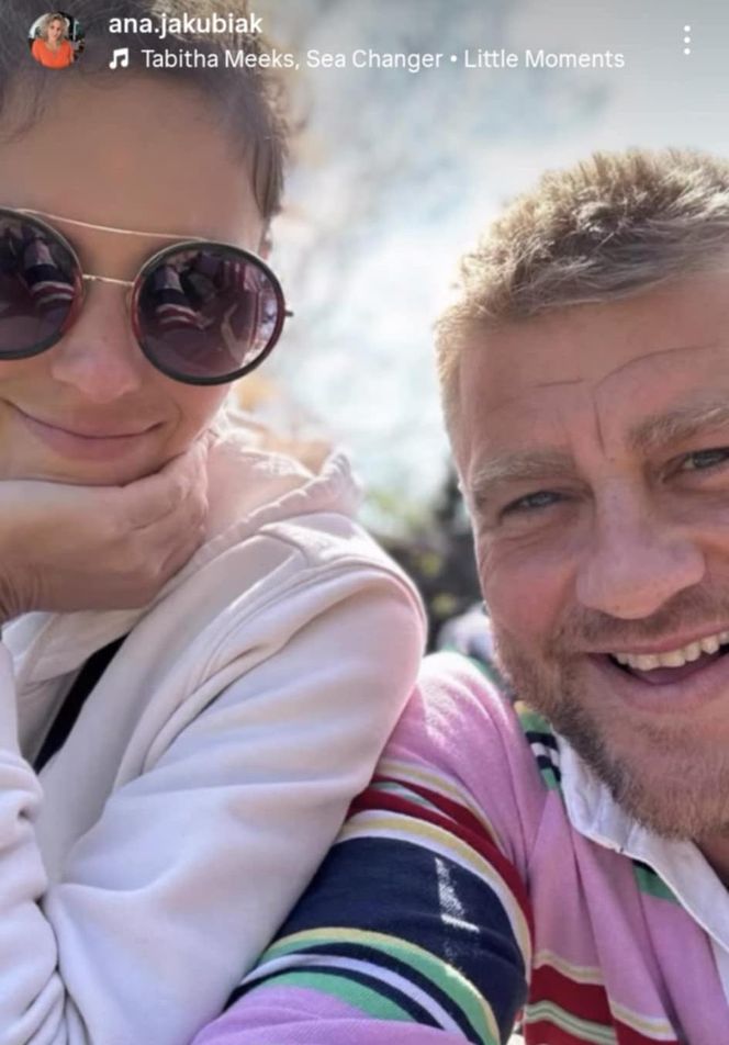 Tomasz Jakubiak z żoną