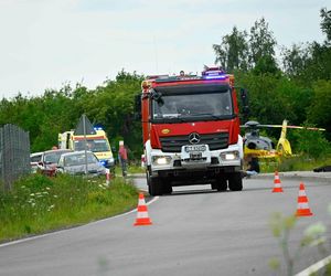 Wypadek nastolatków na hulajnodze