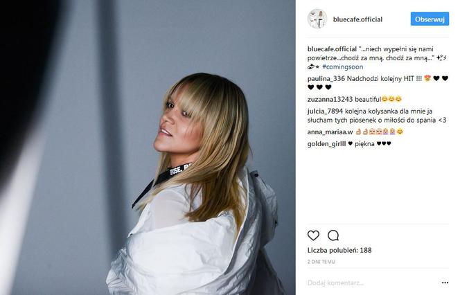 Dominika Gawęda blondynką