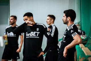 Pierwszy trening piłkarzy ŁKS w 2023 roku
