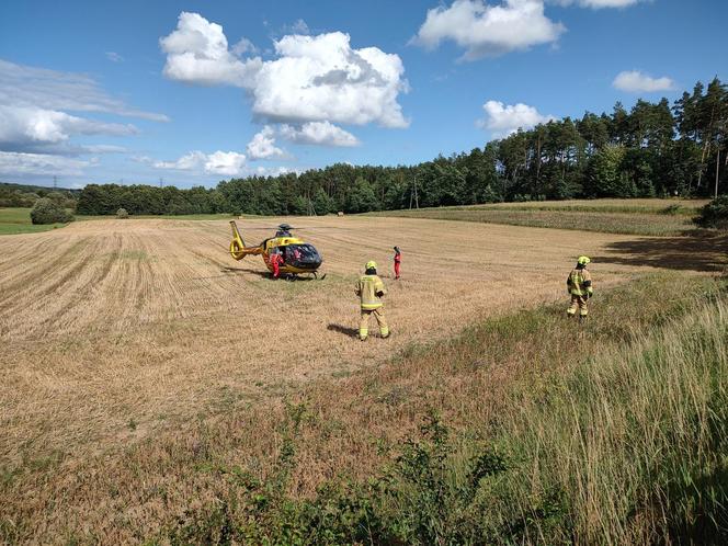 Nietrzeźwy kierowca hyundaia staranował 17-latka pod Kartuzami. Chłopak walczy o życie [ZDJĘCIA].