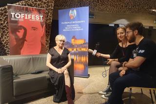Katarzyna Figura na Tofifest 2022: Aktorka o roli w Chrzcinach i uczuciu, jakim darzy Toruń