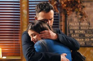 Barwy szczęścia odc. 3226. Agata (Natalia Zambrzycka), Ignacy (Olaf Staszkiewicz)