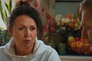 M jak miłość odc. 1713. Marysia (Małgorzata Pieńkowska), Artur Rogowski (Robert Moskwa)