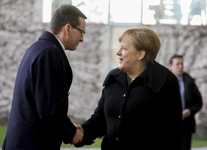 PREMIER MORAWIECKI Z WIZYTĄ W BERLINIE