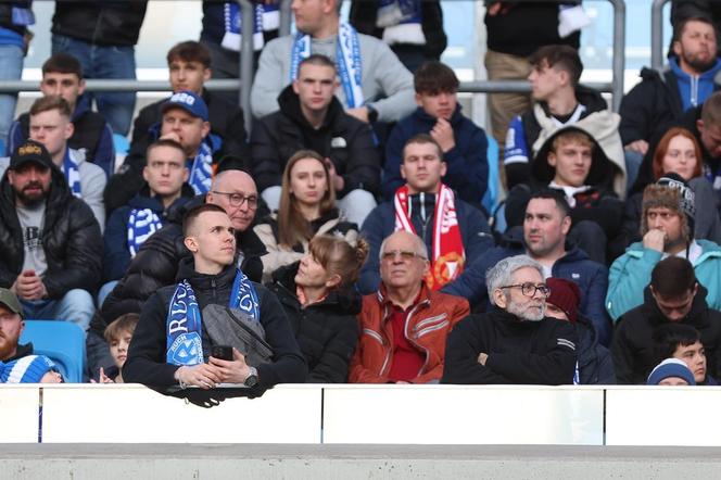 Kibice na Stadionie Śląskim podczas Wielkich Derbów Śląska (16.03.2024)