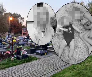 Katarzyna z malutkimi córeczkami pochowane w rodzinnym grobowcu. Wzruszające słowa księdza: Poniosły śmierć męczeńską, były aniołkami [ZAPIS RELACJI]