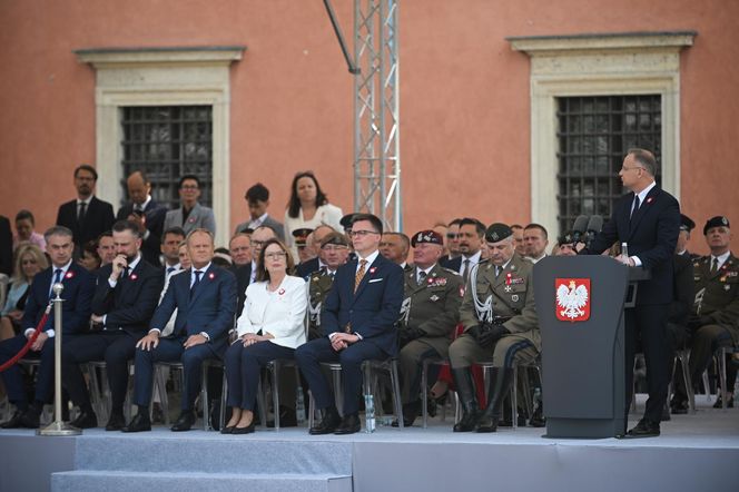 Uroczystości na pl. Zamkowym w Warszawie (3.05.2025)