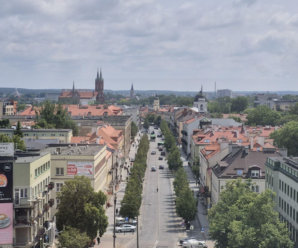 Z tego ukrytego miejsca zobaczysz panoramę Białegostoku. Widoki zapierają dech w piersiach!