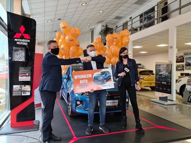 Bartek odebrał Mitsubishi Space Star od Radia ESKA!	