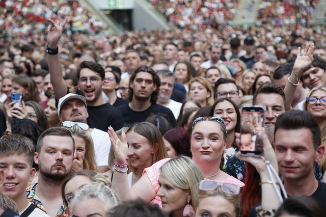 Koncert Jennifer Lopez w Warszawie (25.07.2025) - część druga. Organizatorem koncertu jest Prestige MJM