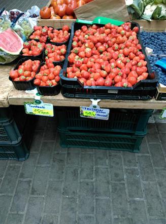 Ceny truskawek w Poznaniu