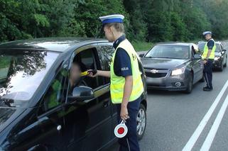 Trzeźwy Poranek w woj. podlaskim. Policjanci sprawdzali trzeźwość kierowców