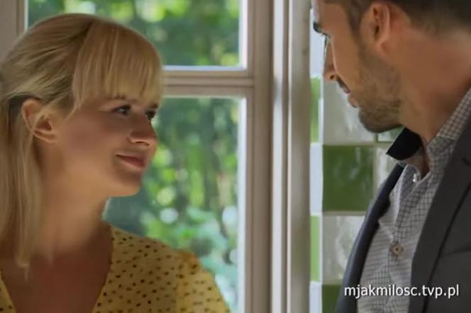 M jak miłość, odcinek 1480. Sonia (Barbara Wypych), Rafał (Jakub Kucner)