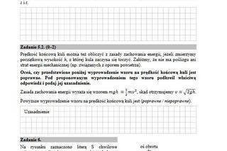 Matura fizyka 6