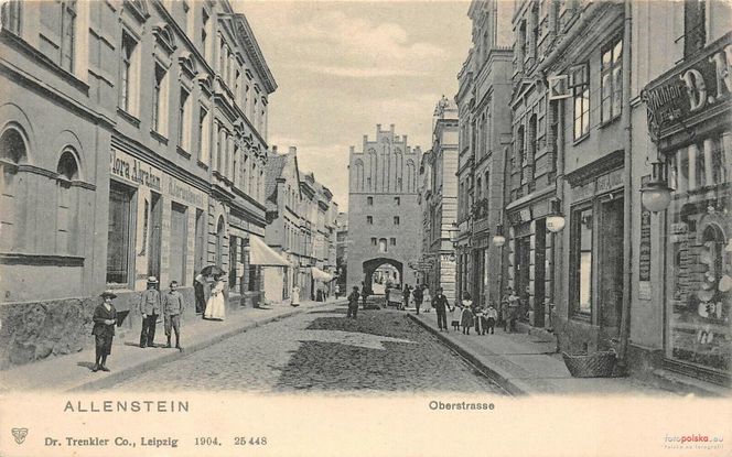 To jeden z najważniejszych zabytków Olsztyna. Tak wyglądał ponad 100 lat temu