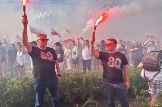 Wipler i Mentzen spisani przez policję! Poszło o odpalenie rac