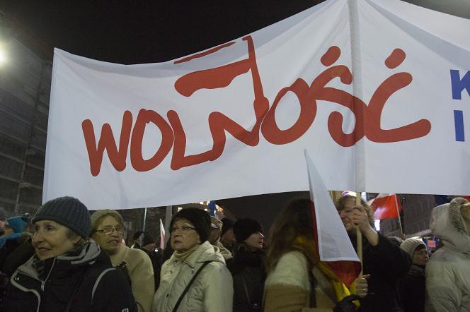 13 grudnia 2017 WARSZAWA - MANIFESTACJE i PROTESTY