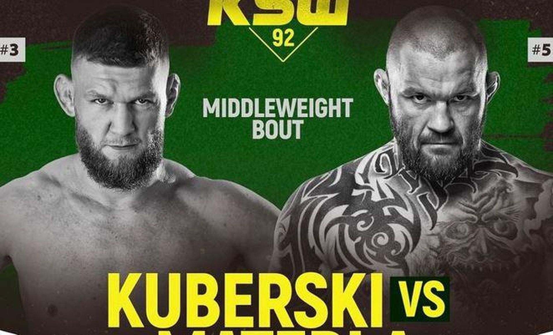 Ksw KSW 92 WYNIKI: Materla okrutnie rozbity przez Kuberskiego. Wikłacz ...