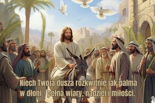 Życzenia i kartki na Niedzielę Palmową