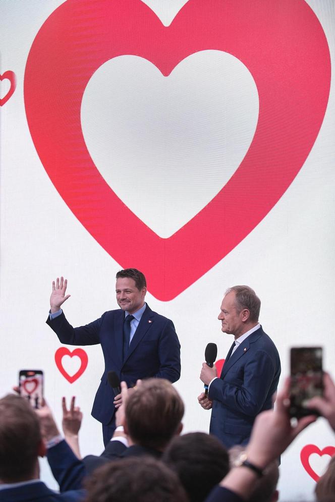 Rafał Trzaskowski po ogłoszeniu wyników exit poll