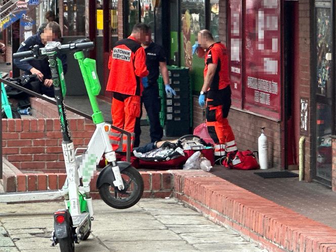 Spadł z wysokości i zmarł. Tragedia w Śródmieściu
