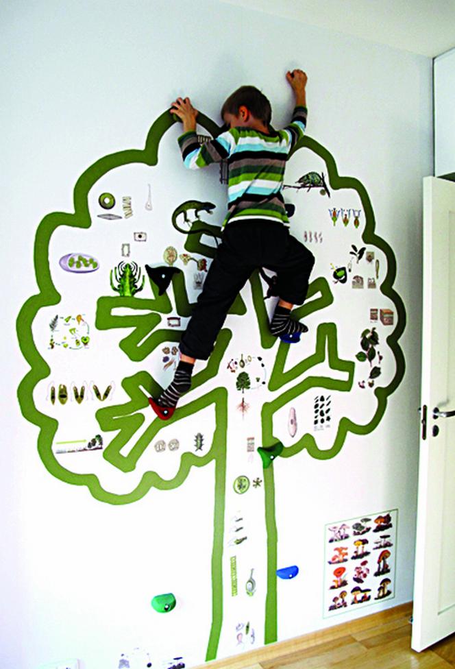 Ścianka wspinaczkowa dla aktywnych dzieci