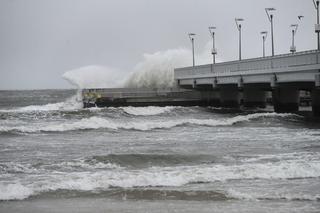 Huraganowy wiatr nad Bałtykiem