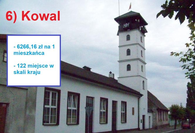 Kujawsko-Pomorskie: Które miasteczko jest najbogatsze?